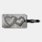 Étiquette Bagage Couples (Dos horizontal)