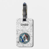 ETIQUETTE BAGAGE NRJ 2025 BAGAGELABEL (Achterkant verticaal)