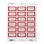 Étiquette Baies personnalisables (Feuille entière)