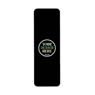 Étiquette baiser personnalisé, unique, élégant et minimalist