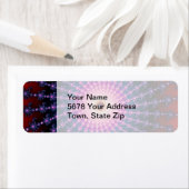 Étiquette Balayage Fractal (En situation)