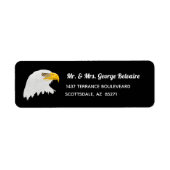 Étiquette Bald Eaglel Return Address Label (Devant)