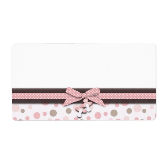 Étiquette Balise 2 du nom de la fille (Devant)