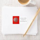 Étiquette Balise Aries Zodiac Star Sign Silver Premium Name (En situation)