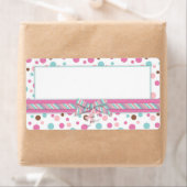 Étiquette Balise de nom de fille FP2 (En situation)