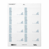 Étiquette Balise de nom de garçon Sweet One (Feuille entière)