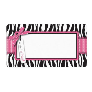 Étiquette Balise Nom de la Boutique Chic Cupcake