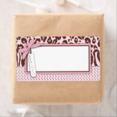 Étiquette Balise Nom de la fille Cheetah (En situation)