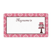 Étiquette Balise Nom du gâteau sucré (Devant)