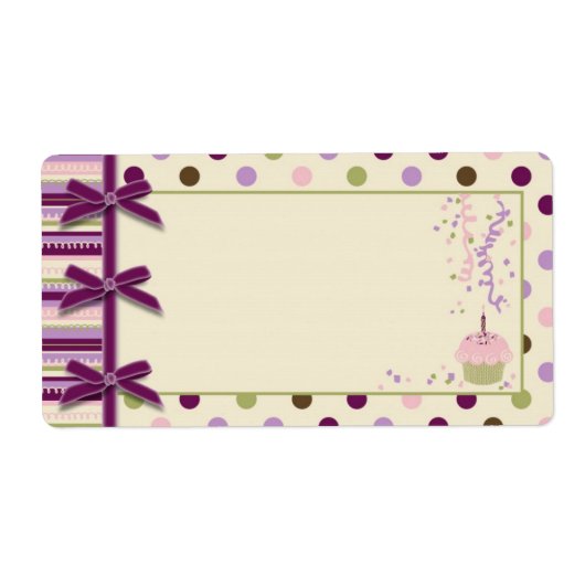 Étiquette Balise Nom du point de baie (Devant)