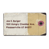 Étiquette Balise Style de package (Devant)