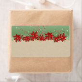 Étiquette Balises cadeaux de Noël - Grandes (En situation)