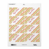 Étiquette Balises cadeaux Super Fun and Playing (Feuille entière)