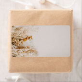 Étiquette Balises de nom de l'adhésif vierge à mariage de au (En situation)