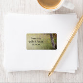 Étiquette Balises Fence Rustique Post Mariage Merci Favorise (En situation)