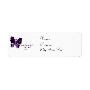 Étiquette Balises Princesse Papillon