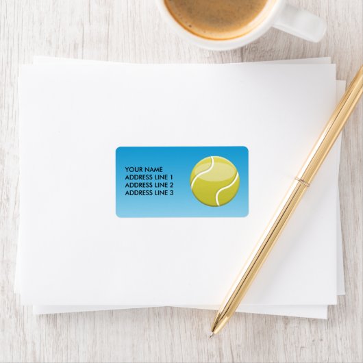 Étiquette Ball de tennis (En situation)