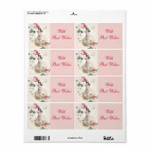 Étiquette Ballerina Fairy (Feuille entière)