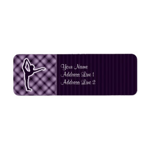 Étiquette Ballet violet