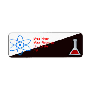 Étiquette ballot de la science