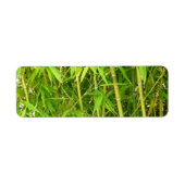 Étiquette Bambou (Devant)