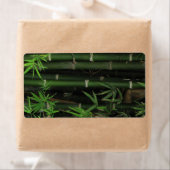 Étiquette Bambou... Fao Rai, Nong Khai, Isaan, Thaïlande (En situation)