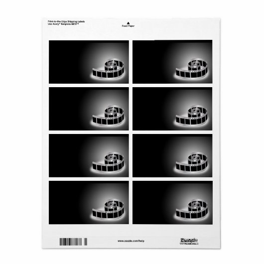 Étiquette Bande (Feuille entière)