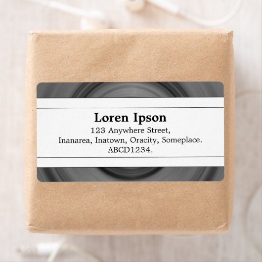 Étiquette Bande centrale II - Roue (En situation)