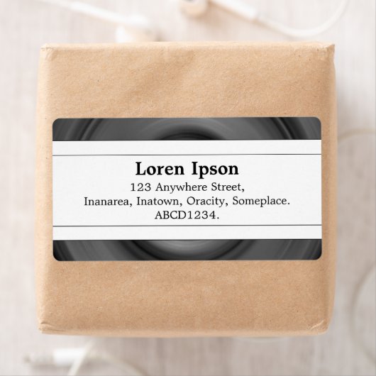 Étiquette Bande centrale II - Roue II (En situation)