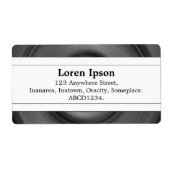 Étiquette Bande centrale II - Roue II (Devant)