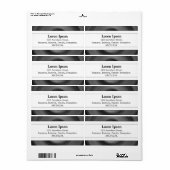 Étiquette Bande centrale II - Roue II (Feuille entière)