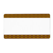 Étiquette Bande centrale - Lavande (Devant)