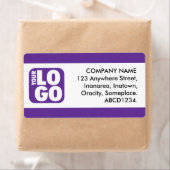 Étiquette Bande centrale - Raisin (En situation)