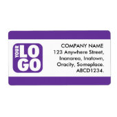 Étiquette Bande centrale - Raisin (Devant)