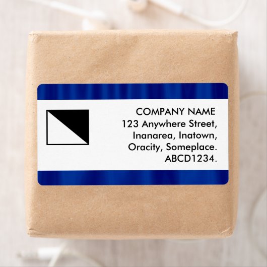 Étiquette Bande centrale - Rideaux de minuit (En situation)