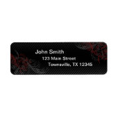 Étiquette Bande de broches (Devant)