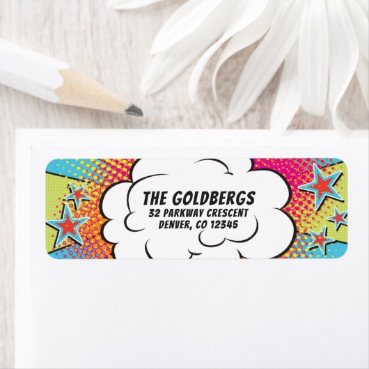 Étiquette Bandes dessinées Discours de la barre de bande des (En situation)