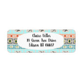 Étiquette Bandes du milieu du siècle (Devant)