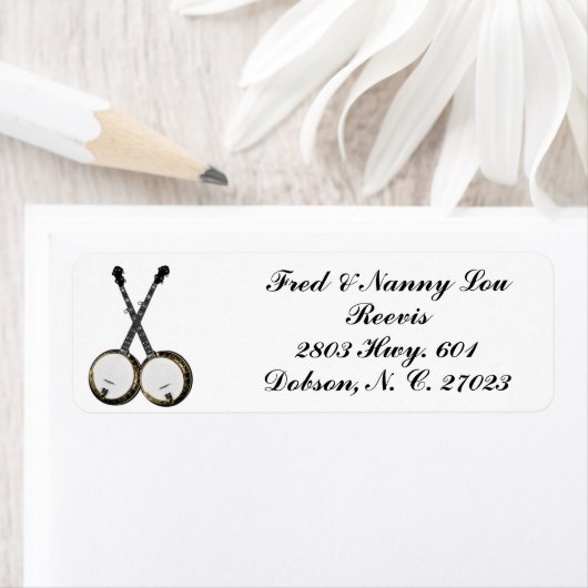 ÉTIQUETTE BANJOS TRAVERSÉS (En situation)