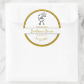 Étiquette barbecue maison Sauce barbecue (Sac)