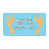 Étiquette Barefoot Beach Bum Thunder_Cove (Devant)