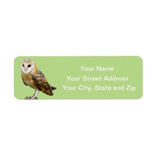 Étiquette Barn Owl