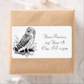 Étiquette Barne Owl Thunder_Cove (En situation)