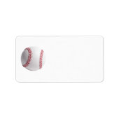 Étiquette Baseball (Devant)