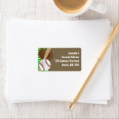 Étiquette Baseball Bat Sports Garçons Anniversaire Fête Thèm (En situation)