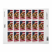 Étiquette Baseball vintage (Feuille entière)