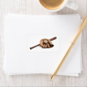 Étiquette Baseball vintage (En situation)