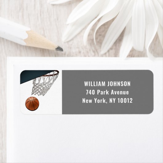 Étiquette Basket (En situation)
