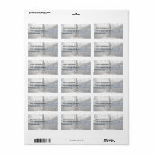 Étiquette Bateau (Feuille entière)