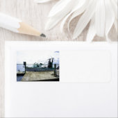 Étiquette Bateau Papas (En situation)